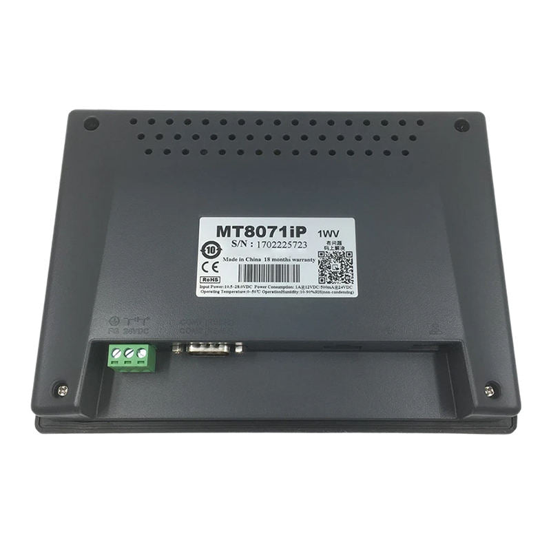 MT8071IP PLC Controller HMI LCD Touch Screen Panel 7 Inch Thin Film Transistor LCD