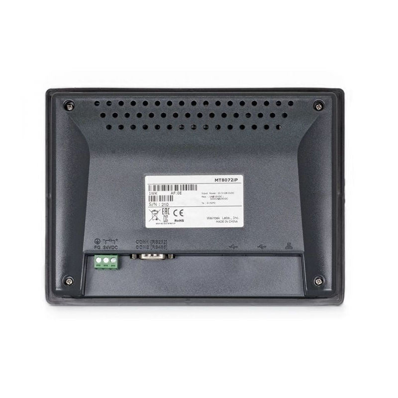 MT8072IP PLC Controller 7-inch Human-machine Interface Thin Film Transistor Liquid Crystal
